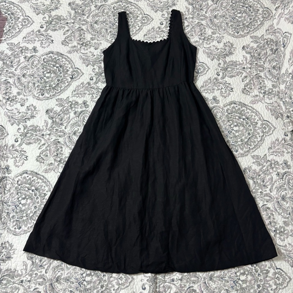 Ann Taylor Linen Blend Dress. Size 8